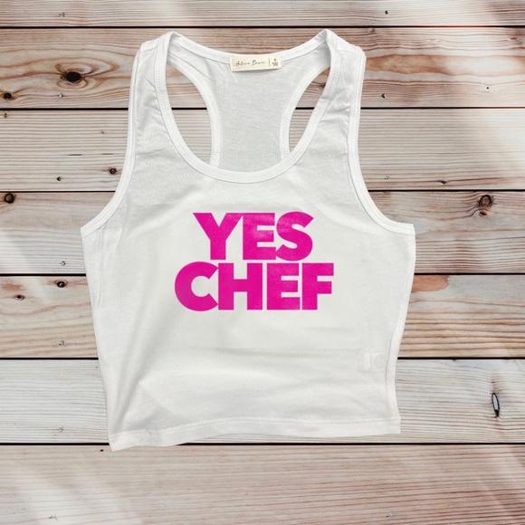 Yes Chef Crop Tank - Picture 1 of 1